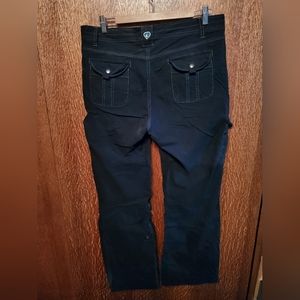 Womens KUHL Black Travel Pant Size 14